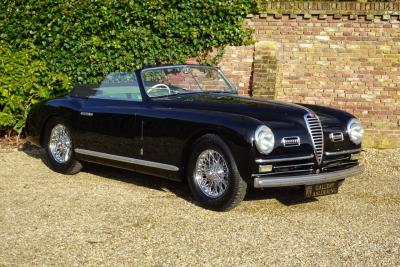 1950 Alfa Romeo 6C 2500 Super Sport Cabriolet