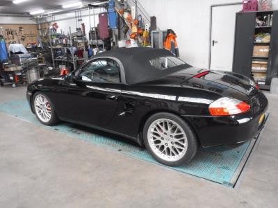 2000 Porsche Boxster 986 black