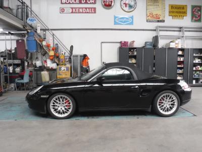 2000 Porsche Boxster 986 black