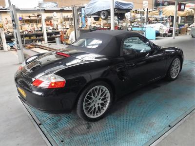 2000 Porsche Boxster 986 black