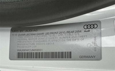 2018 Audi S7 4.0 TFSI Premium Plus