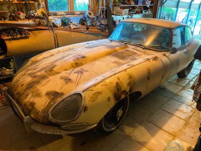 1964 Jaguar E-Type XKE Series I Barn Find