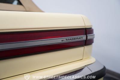 1991 Chrysler TC by Maserati