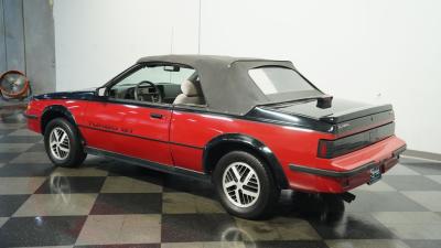 1986 Pontiac Sunbird Turbo Convertible