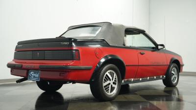 1986 Pontiac Sunbird Turbo Convertible