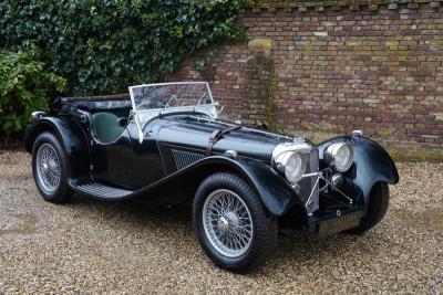 1965 Jaguar SS100 Re-creation by Suffolk