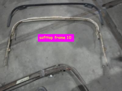 several parts Softtop frames