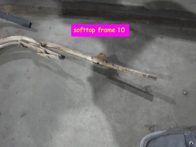 several parts Softtop frames