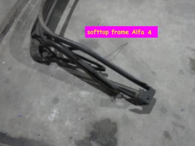 several parts Softtop frames