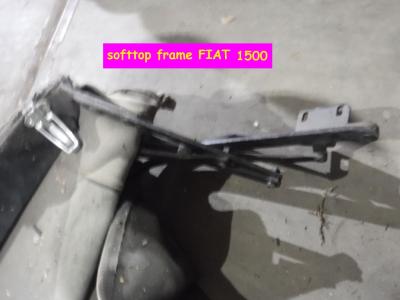 several parts Softtop frames