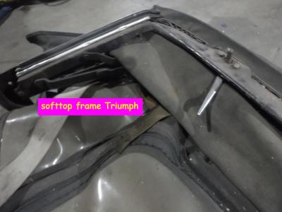 several parts Softtop frames