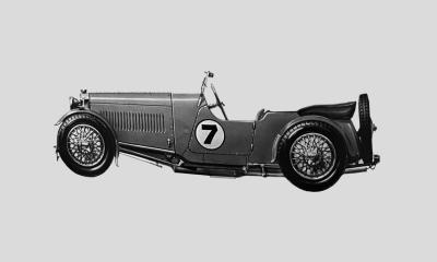 1930 Aston Martin 2/4 International open bodied sports