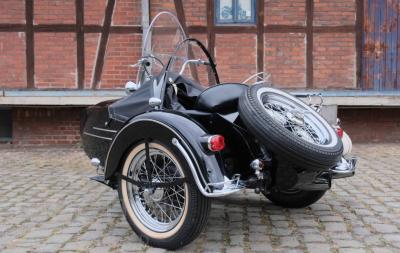 1959 Harley Davidson FLH Duo Glide Panhead Sidecar