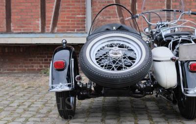 1959 Harley Davidson FLH Duo Glide Panhead Sidecar