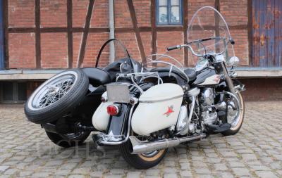 1959 Harley Davidson FLH Duo Glide Panhead Sidecar