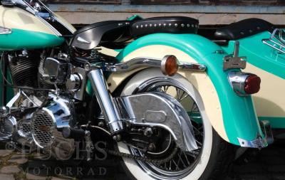 1970 Harley Davidson FLH Electra Glide Liberty sidecar