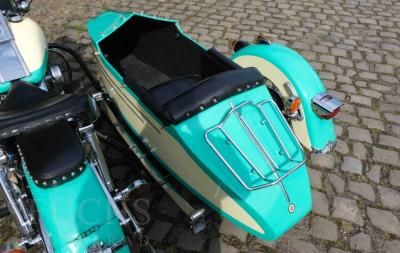 1970 Harley Davidson FLH Electra Glide Liberty sidecar