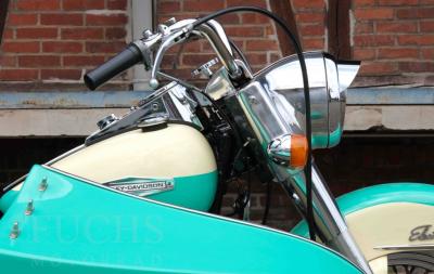 1970 Harley Davidson FLH Electra Glide Liberty sidecar