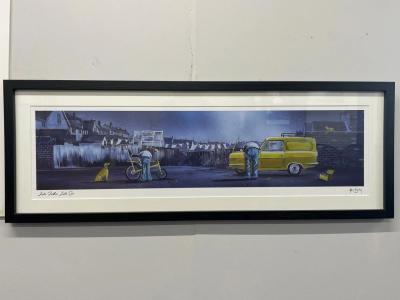 Adam Barsby Collection of Four Framed &#039;Chopper&#039; Prints