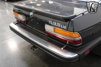 1987 BMW 535i/535is