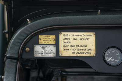 1928 Alvis FWD LE MANS TEAM CAR