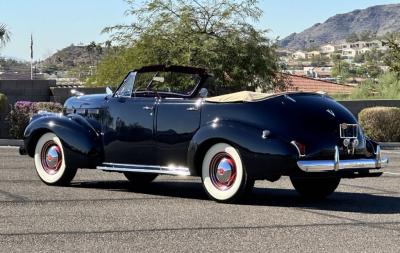 1940 Cadillac Lasalle Model 52 Convertible Sedan