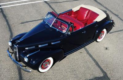 1940 Cadillac Lasalle Model 52 Convertible Sedan