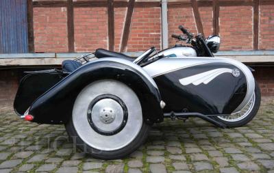 1953 Sarolea 600 cc Grand Tourisme sidecar