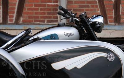 1953 Sarolea 600 cc Grand Tourisme sidecar