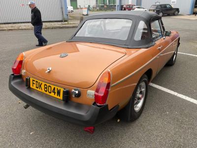 1980 MG Roadster