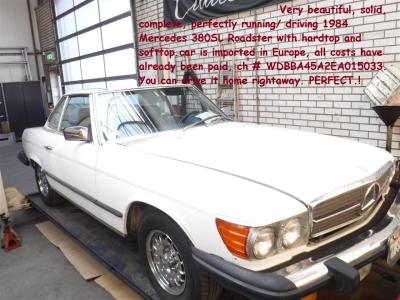 1984 Mercedes - Benz 380SL Roadster 15033