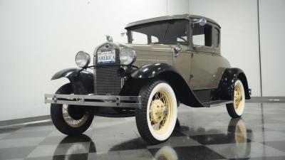 1930 Ford Model A 5 Window Rumble Seat Coupe