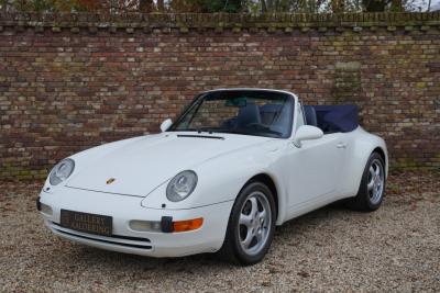 1995 Porsche 993 Carrera 2 Convertible ONLY 23000 MILES! PRICE INCL. VAT