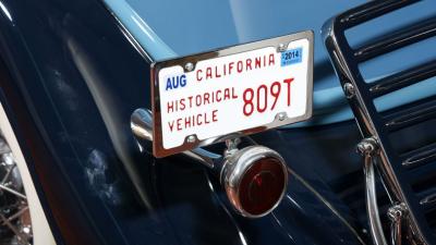 1933 Lincoln KB Custom Dietrich Convertible Sedan