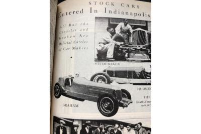 1932 Lucenti Graham Indianapolis Special