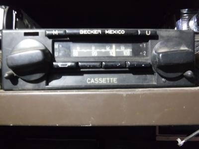 1960 Classic Car Radio Becker