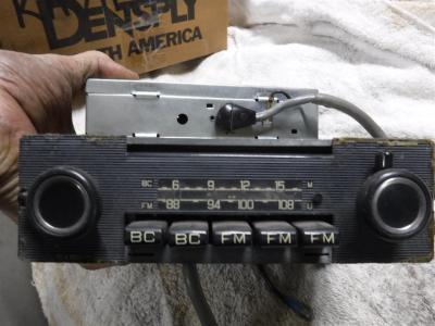 1960 Classic Car Radio Becker