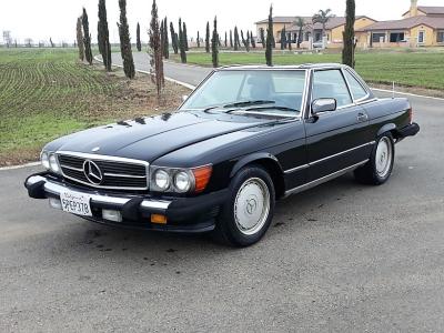 1988 Mercedes - Benz 560SL black &#039;&#039;88