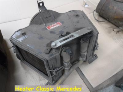 1960 Mercedes parts classic heater