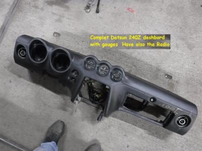 1974 Datsun parts 240Z dash