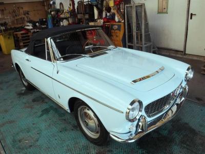 1961 Fiat 1500S spider blue