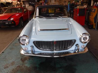 1961 Fiat 1500S spider blue