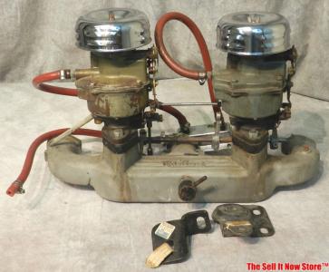 1900 Chevrolet parts twin carb set