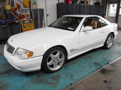 2000 Mercedes - Benz 500SL White