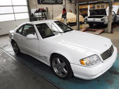 2000 Mercedes - Benz 500SL White