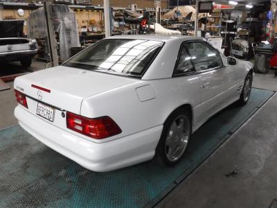 2000 Mercedes - Benz 500SL White