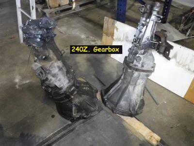 1900 Datsun parts 240Z gearbox