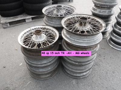 1900 Spaakwielen/ wire wheels 15 inch 48 sp