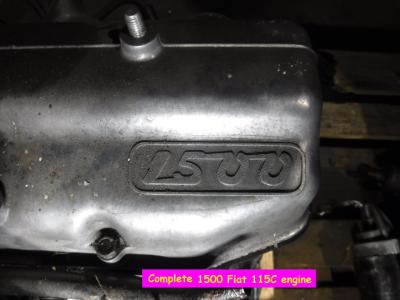 1900 Fiat parts Fiat engine 115C 000