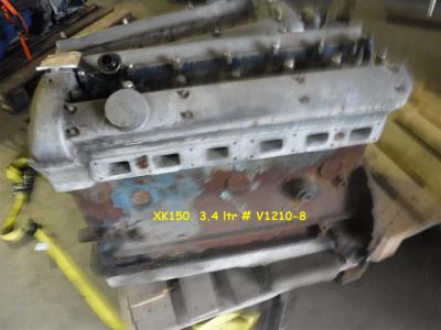 1900 Jaguar parts XK150 engine 3.4ltr V